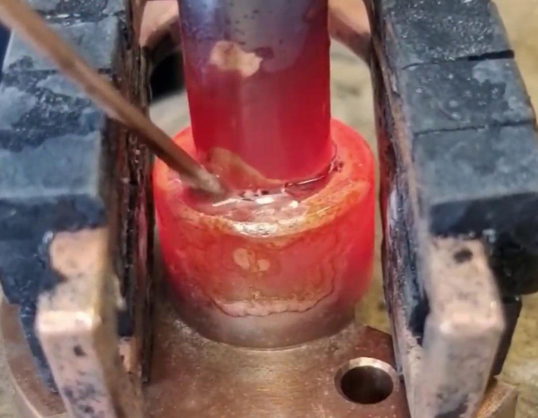 黃銅頭高頻焊接，用高頻焊機(jī)輕松完成