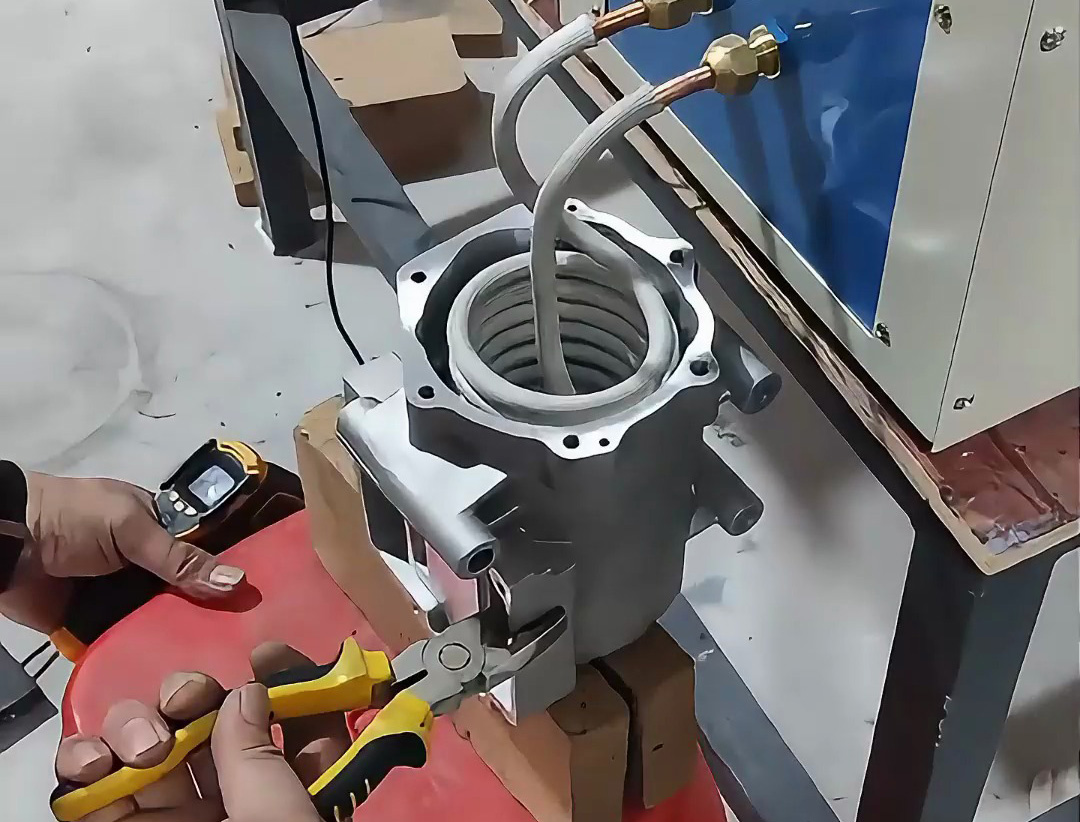 新能源汽車廠都在用的電機(jī)鋁殼加熱熱裝配技巧，看完秒懂